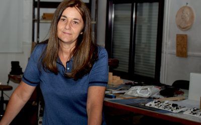 ELENA POBLETE: “Ser creativo a veces es agotador, tu mente está siempre en ebullición”.
