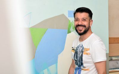 JAVIER TERCERO: Pretendo que mi obra llegue al espectador como algo etéreo, que invite a introducirse en cada una de las formas.