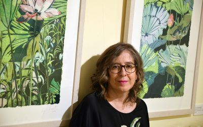 La exposición de Gema Climent con una novedosa técnica en PVC llega al Museo Elisa Cendrero