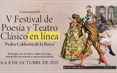 V Festival de Poesía y Teatro Clásico en línea «Pedro Calderón de la Barca»
