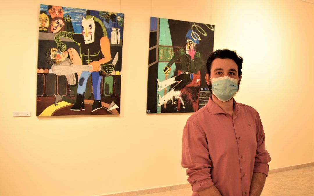 Carlos Quiralte pone un toque de color a la pandemia con la exposición “Reinicio” en el Museo Elisa Cendrero