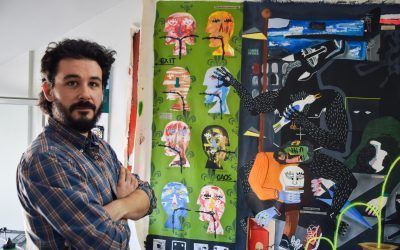 CARLOS QUIRALTE: “Pretendo hacer cuadros que sean como un puñetazo en el estómago”