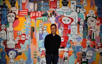 El artista Joaquín Barón presenta nueva exposición individual “CINCO PUNTO CERO”