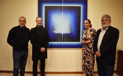 Aitor Renteria con la obra “Azul como origen” consigue el primer premio de la XXXI edición del Premio López Villaseñor de Artes Plásticas