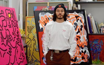 Nicolás Villamizar: «Pintar se ha convertido en una terapia y labor de exorcizar todo lo que llevo dentro»