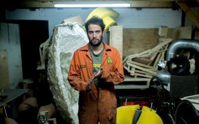 Lucas Muñoz: “Mi trabajo es muy reduccionista, me gusta enseñar las tripas”