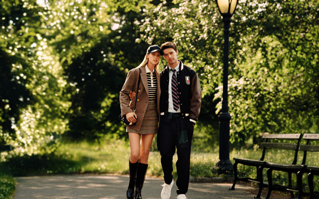 TOMMY HILFIGER presenta a PATRICK SCHWARZENEGGER y a ABBY CHAMPION como imagen de la campaña otoño 2024