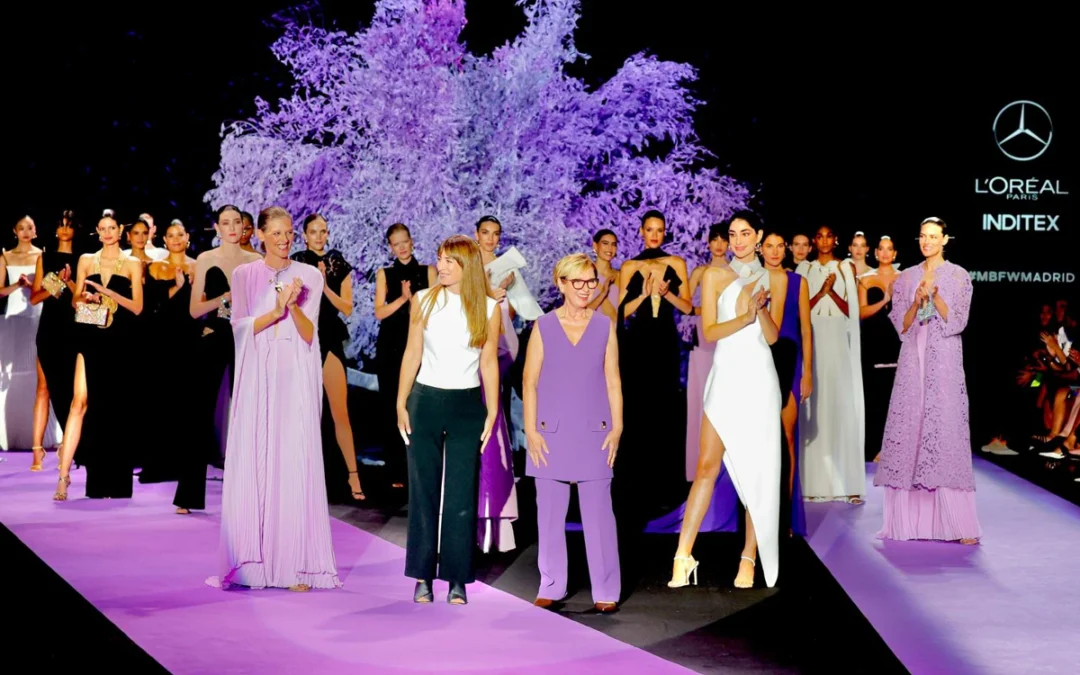 Isabel Sanchís consigue el galardón Mejor Colección de L’Oréal Paris en la 80 edición de la Mercedes Benz Fashion Week Madrid