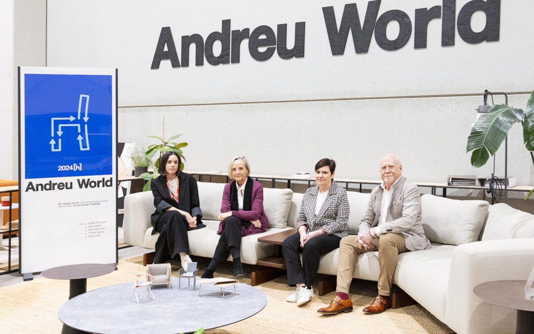 Andreu World anuncia al ganador del 23º Concurso Internacional de Diseño