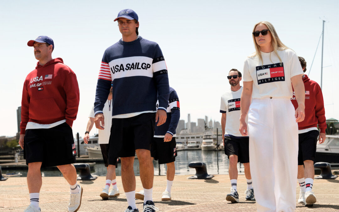 TOMMY HILFIGER FUSIONA EL ESTILO ‘PREPPY’ Y EL RENDIMIENTO CON LA COLABORACIÓN CON EL EQUIPO DE SAILGP DE EE.UU